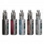 Voopoo Drag X Plus Pod Mod çeşitleri, siyah, kırmızı, mavi, kahve ve gri renk seçenekleri.