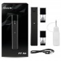 Smok Fit Pod Mod siyah başlangıç kiti, kartuşlar ve şarj kablosu.