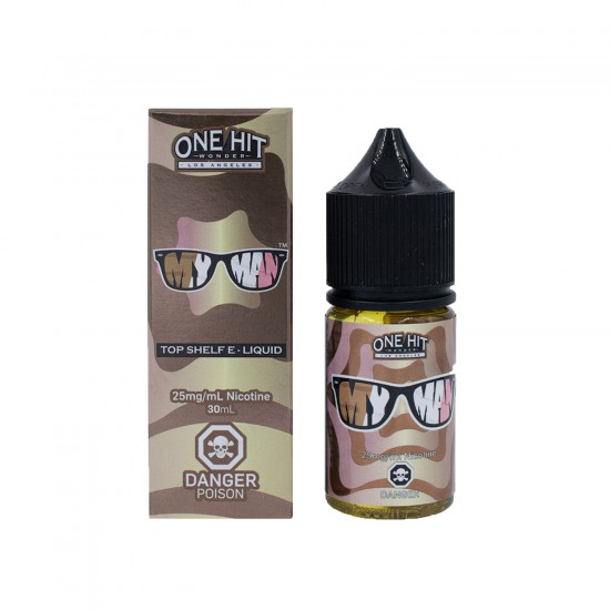 One Hit Wonder My Man Salt Likit 30ml Kamuflaj Ambalajlı