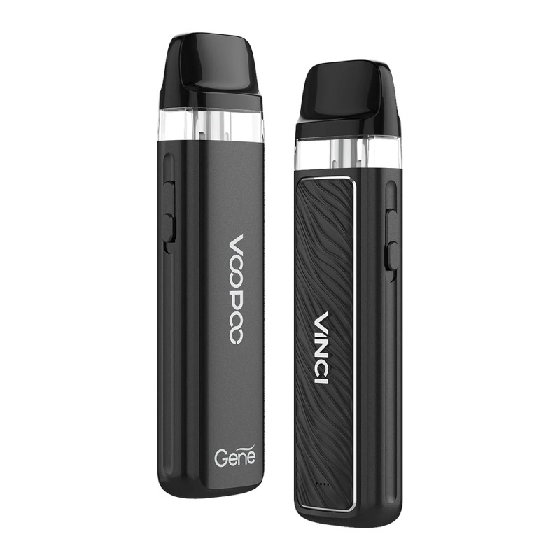 Voopoo Vinci Pod Mod siyah renk, Genetik çip, kompakt elektronik sigara.