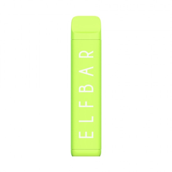 Elf Bar NC600 Kiwi Energy tek kullanımlık pod, limon yeşili.