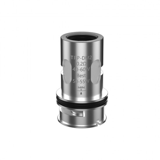 Voopoo TPP Coil DM2 0.2ohm Gümüş Yedek Atomizer Başlığı