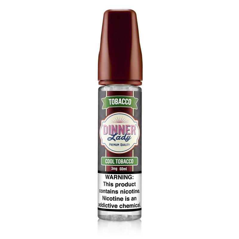 Dinner Lady Cool Tobacco Likit 3mg 60ml Elektronik Sigara Serisi
