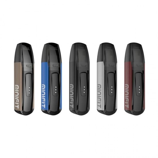 Justfog Minifit Pod Mod çeşitleri: Kahve, Mavi, Siyah, Gri, Kırmızı