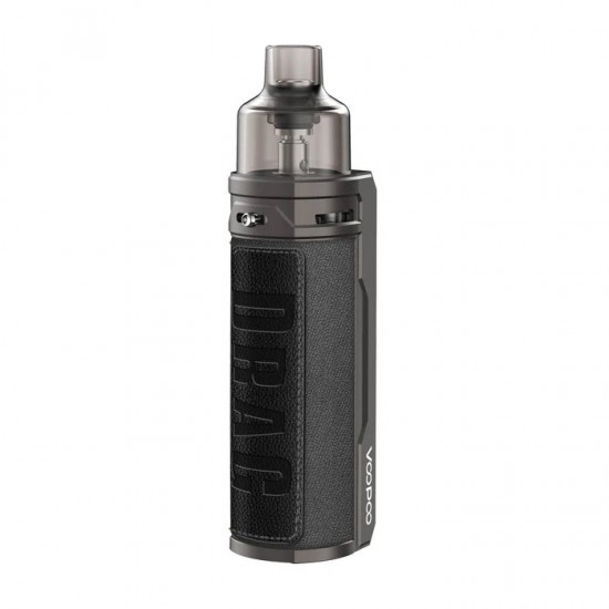 Voopoo Drag S Pod Mod Siyah Deri Kaplama Elektronik Sigara Cihazı