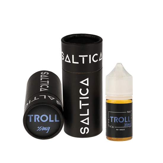 Saltica Troll 35mg Salt Likit, Siyah Ambalajlı Elektronik Sigara Likiti