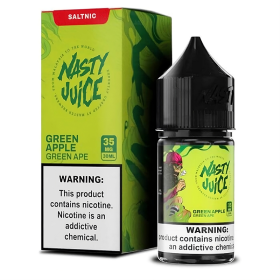 Nasty Green Apple Green Ape Salt Likit Nasty Green Apple Green Ape Salt Likit