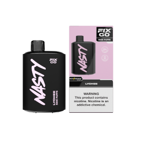 Nasty Fix Go 5000 Lychee Disposable Vape Bar Nasty Fix Go 5000 Lychee Disposable Vape Bar