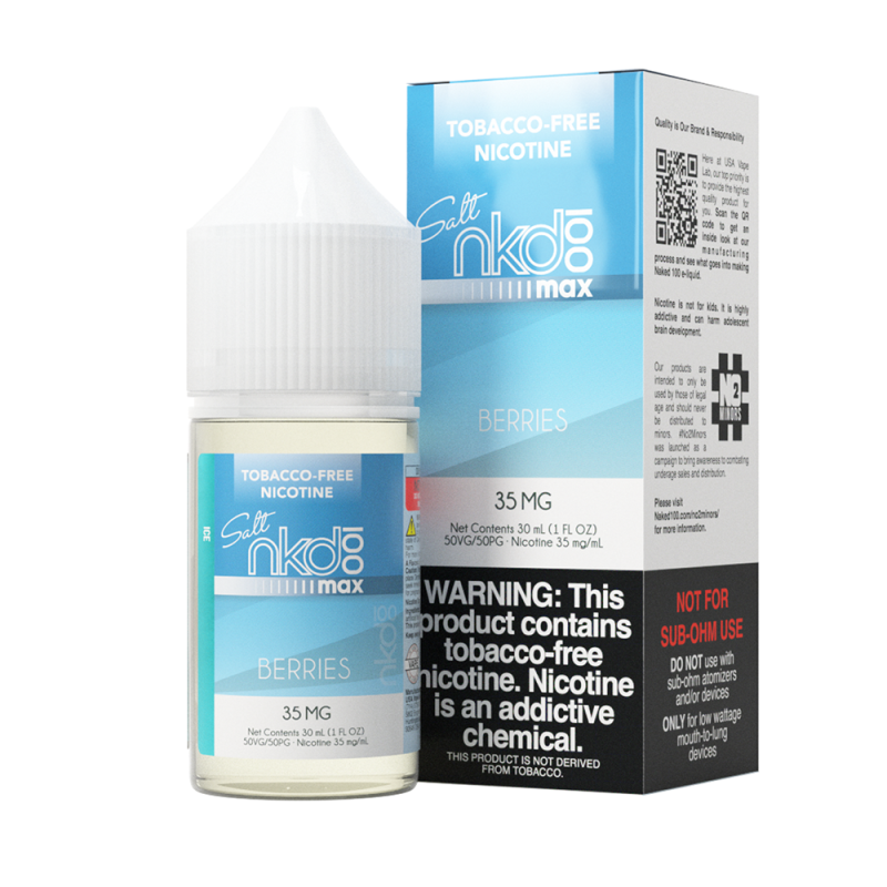 Naked 100 Berries Ice Salt Likit 35mg Tütünsüz Nikotin E-Likit