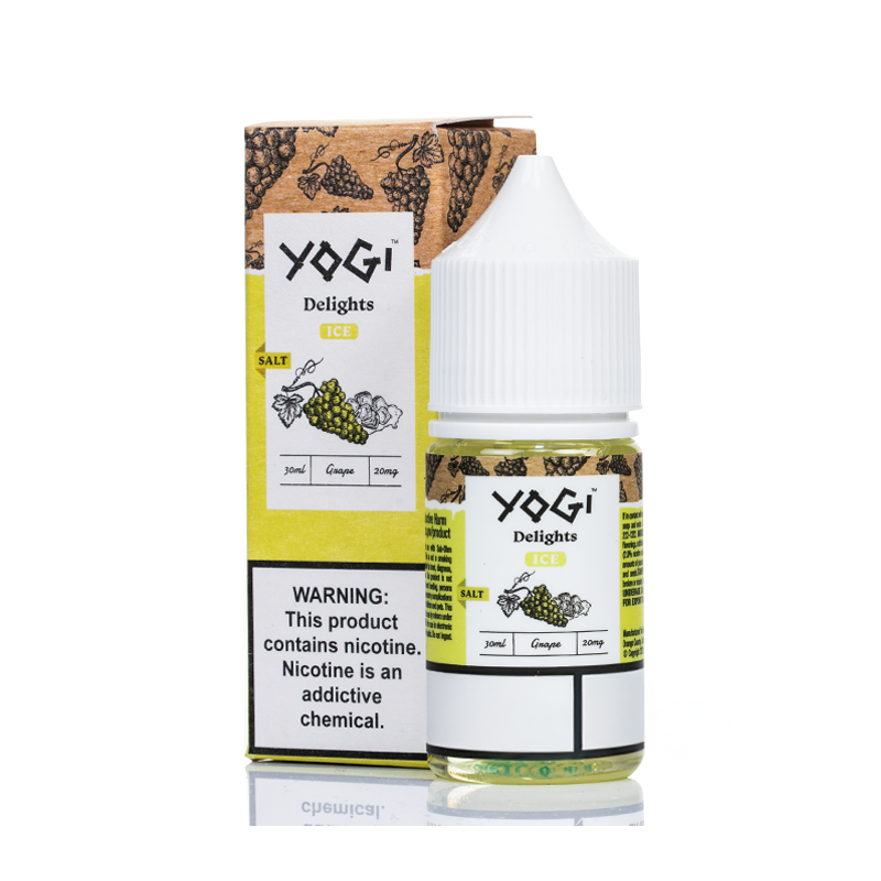 Yogi Delights Beyaz Üzüm Buz Salt Likit 30ml 20mg