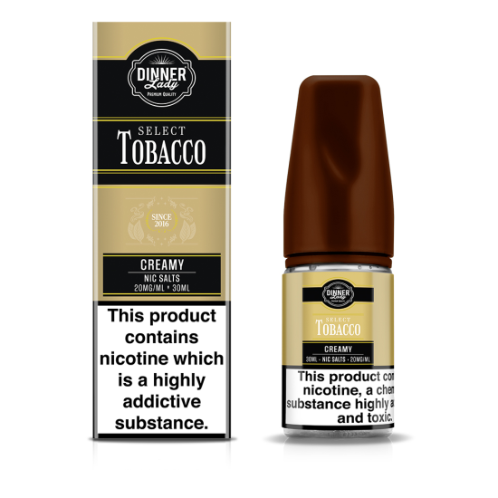 Dinner Lady Select Tobacco Creamy Salt Likit