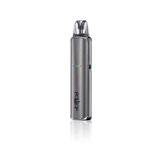 Dotmod Dotpod Lite Pod Mod Gri, şık metal gövdeli, kompakt elektronik sigara.