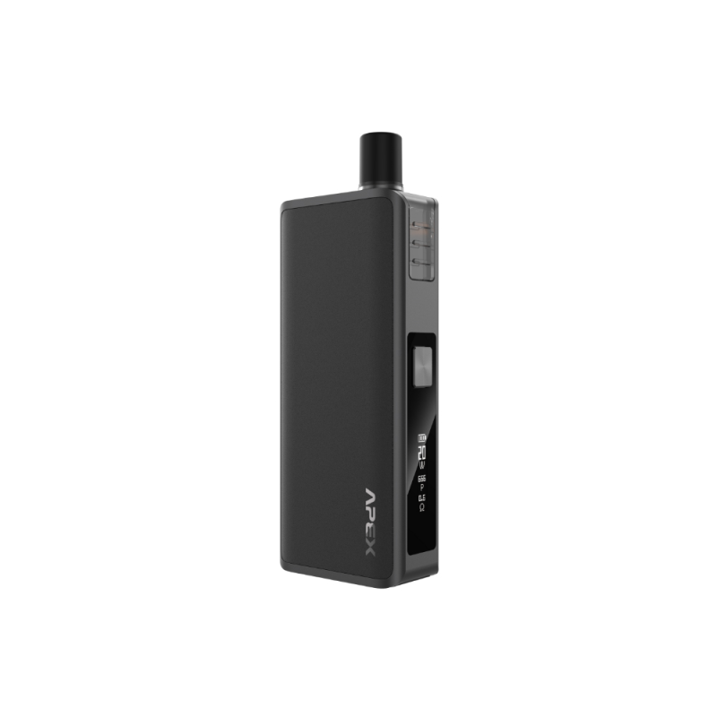 Vaporesso Apex Pod Mod Siyah, kompakt ve şık elektronik sigara.