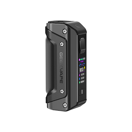 Geekvape Aegis Solo 3 Mod siyah, dayanıklı tekli pil elektronik sigara.