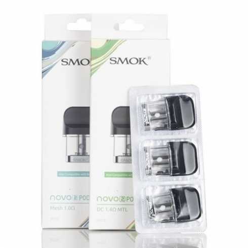 SMOK Novo 2 Kartuş Mesh 1.0 ve DC 1.4 MTL Yedek Pod Seti