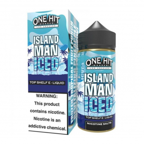 One Hit Wonder Island Man Iced E-Likit 100ml