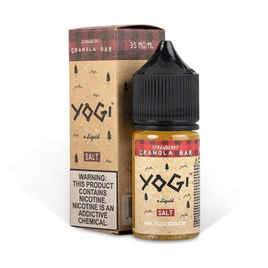 Yogi Strawberry Granola Bar Salt E Liquid 30ml 35mg