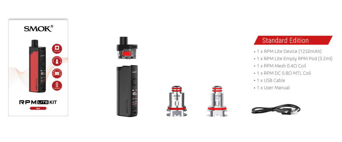 Smok RPM Lite Pod Mod